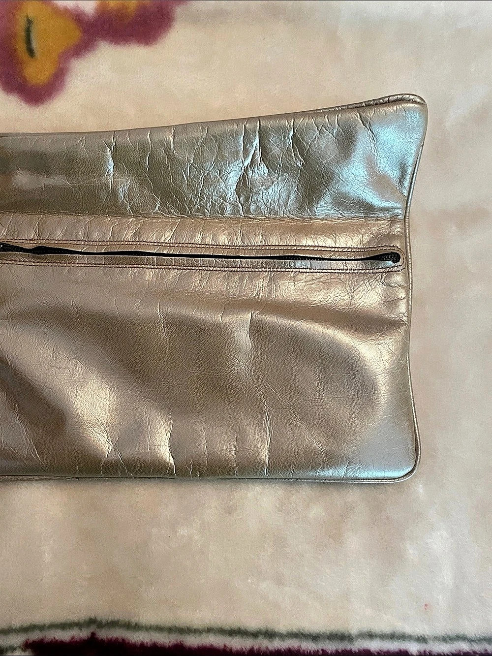 Metallic Gold Clutch - Picture 7 of 12